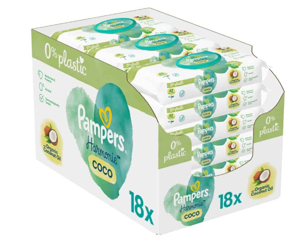 Pampers våtservietter Coconut