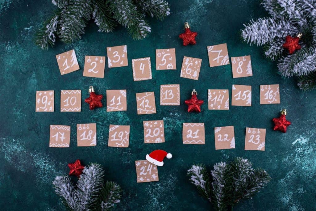 Julekalender med 24 plasser å åpne