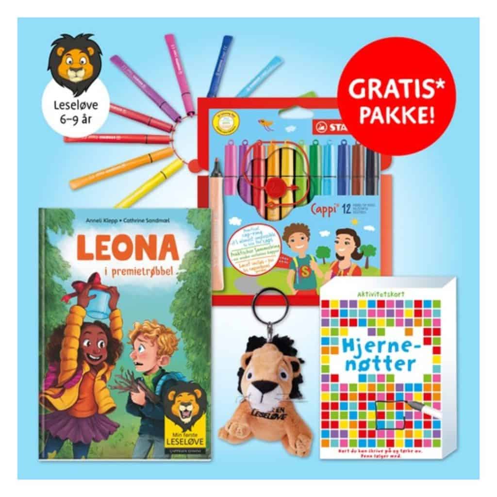 Leseløve Bokpakke Leseløveklubben