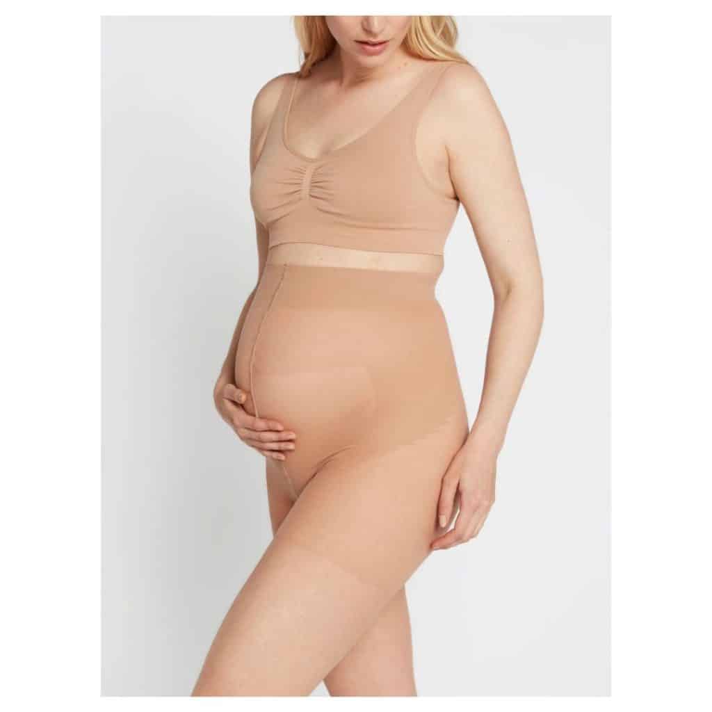 Lindex MOM-strømpebukse 20 denier medium støtte og halvblank overflate
